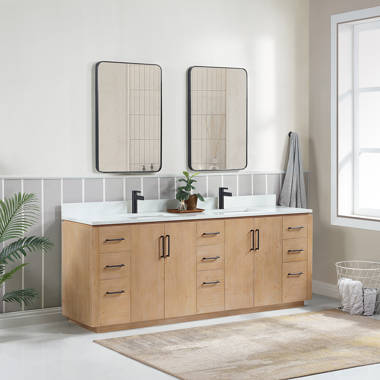 Elsa Spring 84 Double Sink Bathroom Vanity & Reviews