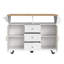 Wood Kitchen Island-165307234