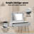 Wall Mounted Dressing Table With LED Lights-1086136298