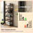 Teas 27 " W Iron Shelving Unit