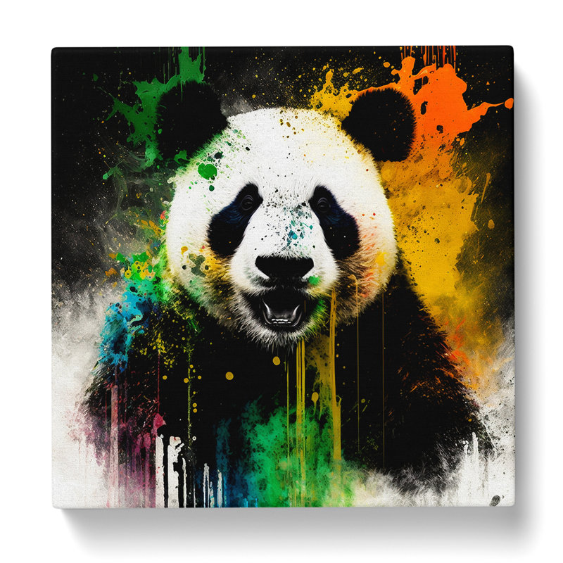 Panda Expressionism - No Frame Print