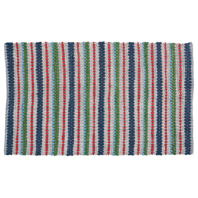 Mlynn Cotton Striped Indoor Rug