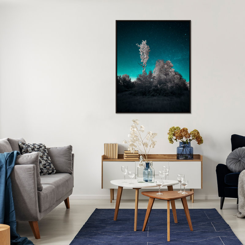 Here And Elsewhere X Painting by David Keochkerian, Image Brush Gel