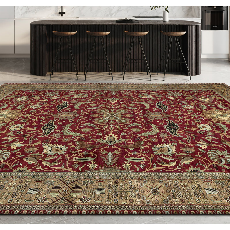 Wool Oriental Area Rug