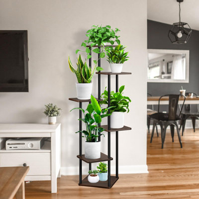6 Tier Metal Plant Stand Indoor