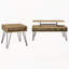 Ensemble de table basse et table de bout 2 pièces Golden Oak