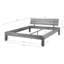 BALKENMÖBEL Solid Wood Bed-65319398