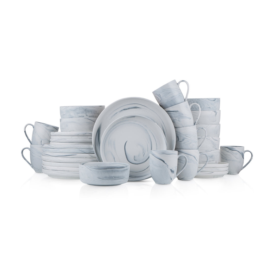 Stone Lain Brighton 32-Piece Dinnerware Set Porcelain Stone Lain 