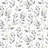 4 Piece Double Bed Sheet Set - Buttery Soft & Wrinkle Free Microfiber - Grey Branches Print Bedding-128921897-128921898