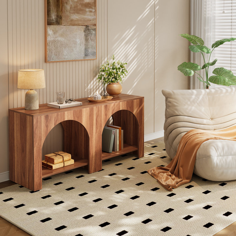 Set Of 2 Nightstand, Walnut