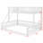 Floor Bunk Bed Frame With Ladder And Safety Guardrails-429480457-429480456