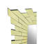Vickie Solid Wood Flat Wall Mirror