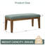 Isaura Polyester Upholstered Bench-906456671