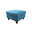 Canapé modulaire rembourré en flanelle bleue Evolvulus -87328677