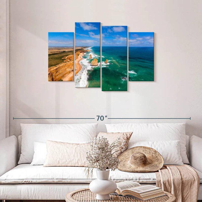Gillard Great Ocean Road Cliff, 27" H x 43" W
