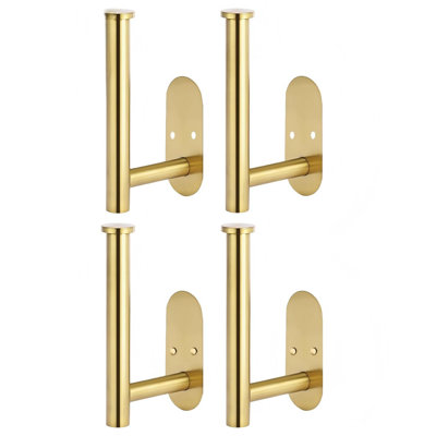 4Pcs Curtain Holdbacks,304 Stainless Steels, Black