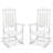 Oxing HDPE Outdoor Rocking Chair-1829223225