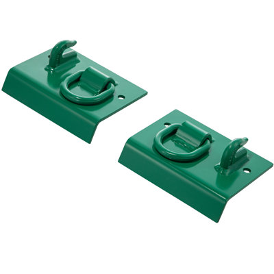 Tractor Bolt on Hooks, 1/4" Bolt on Grab Hooks, 4700LBS G70 Forged Bolt