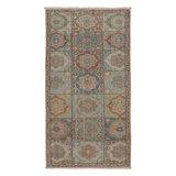 Vintage One-of-a-Kind 3'9X7'1 Hand Knotted Area Rug
