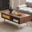 Table basse avec rangement en rotin Alessandria-1144366746