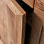 Armoire à chaussures moderne en bois massif