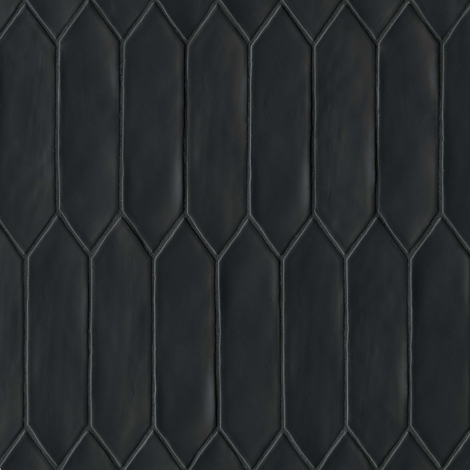 Reine 3" x 12" Ceramic Tile, Black