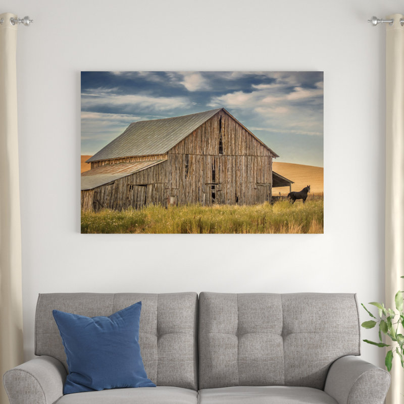 Farm & Field VI, H 32 po x l 48 po x P 1,25 po