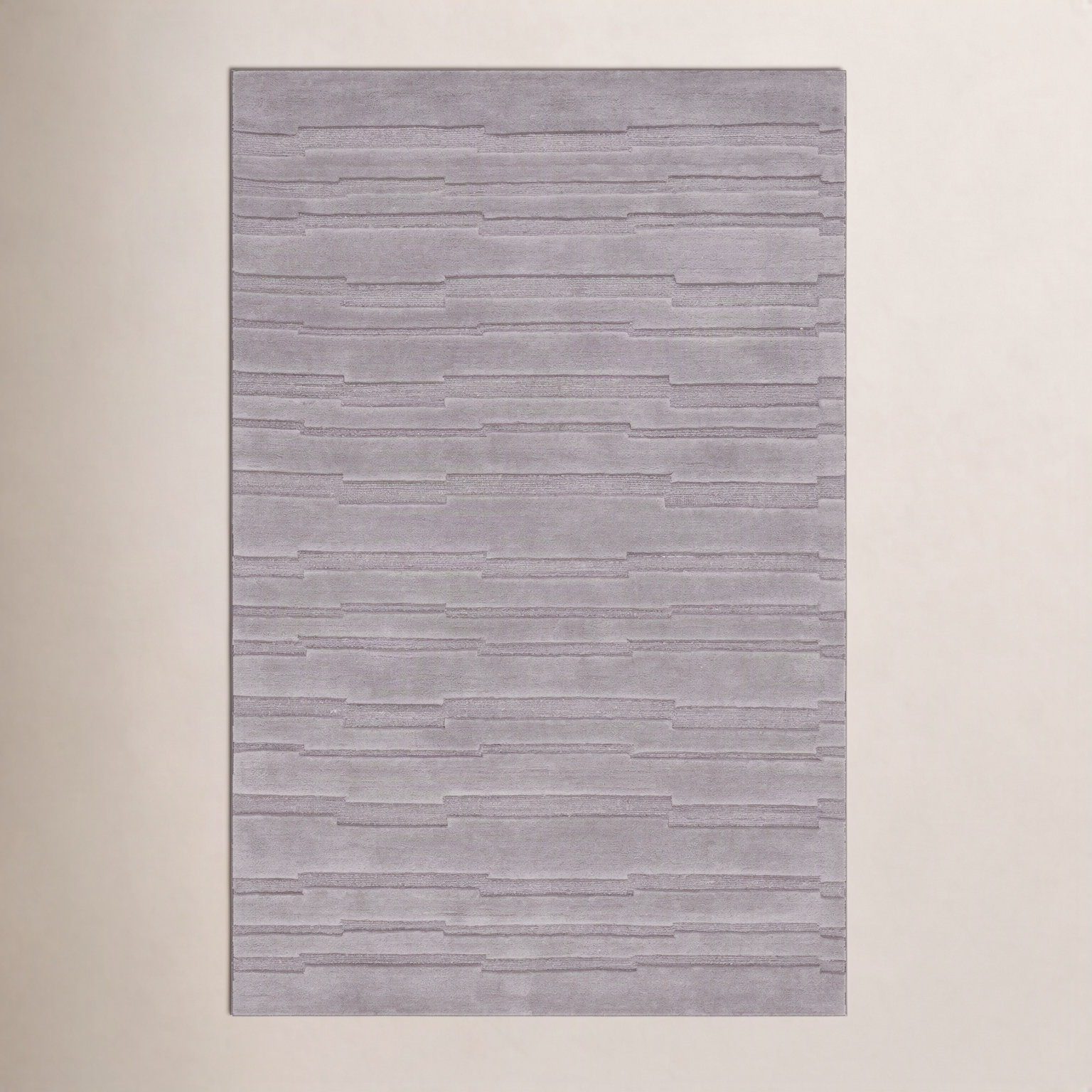 Elona Gray Hand-Tufted Wool Rug, Rectangle 8' x 10'