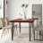 Jaymi Rectangular with Iron Base Dining Table-36930420