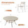 Round Patio Dining Set