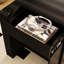 Bureau électrique réglable en hauteur de 70,9 pouces avec armoire de rangement, tiroir et 4 positions mémorisables-106915319