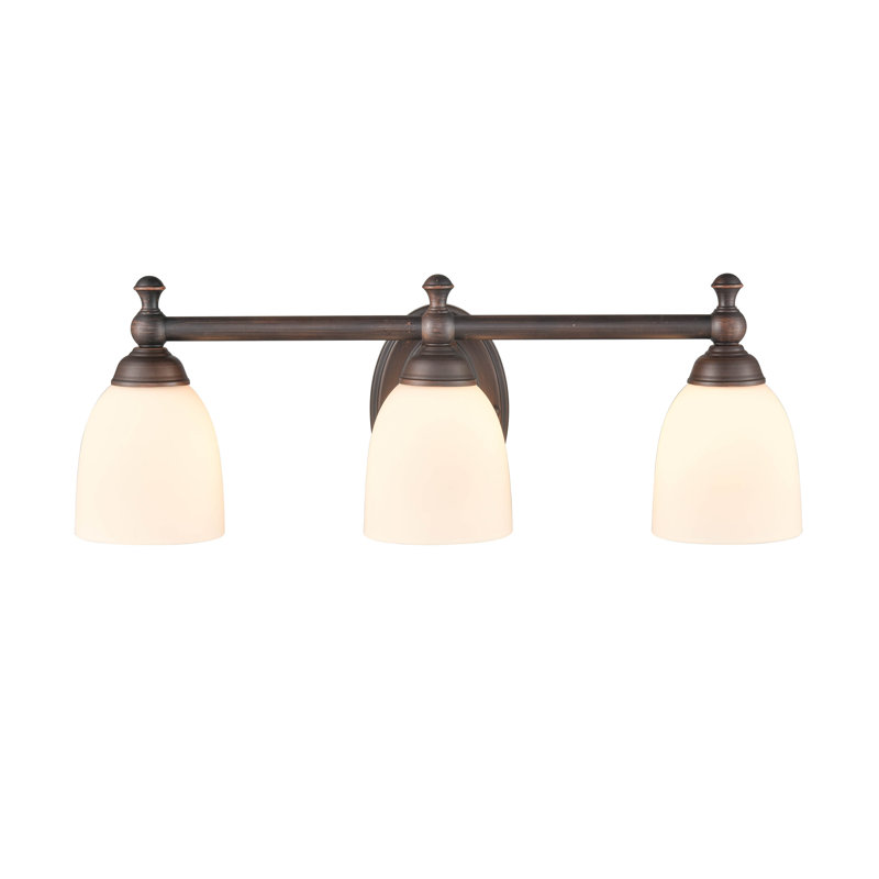 Aideyn 3 - Light Dimmable Vanity Light, Rubbed Bronze