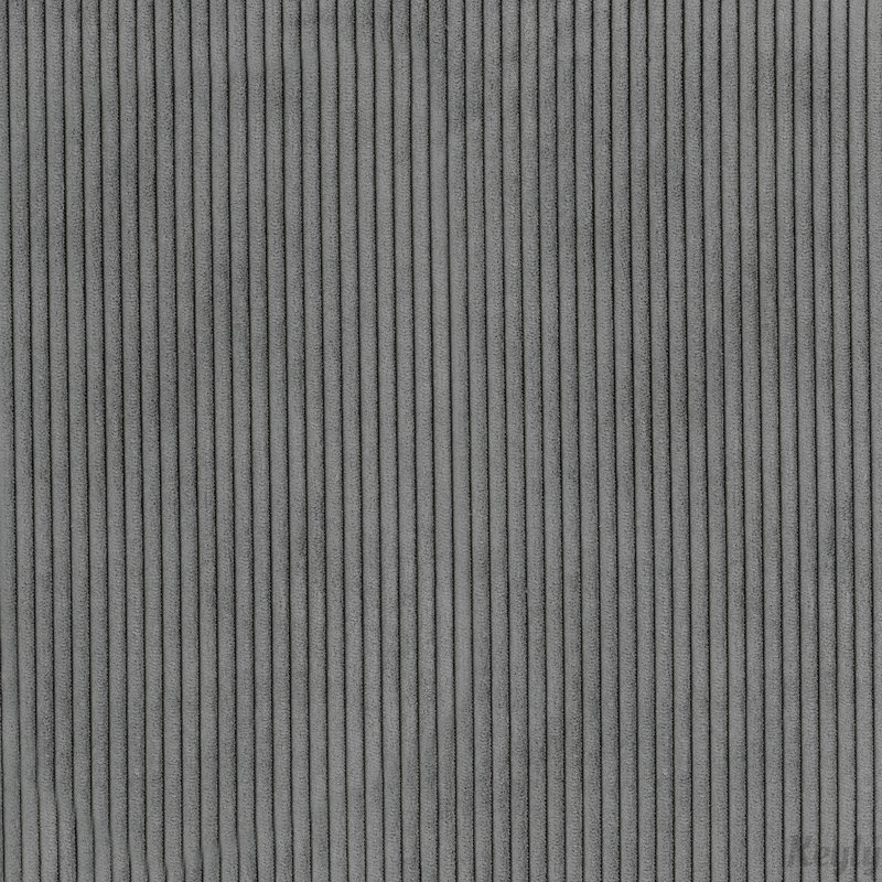 Elodie 27.5" Mid-Century Modern Armless Accent Chair, Dark Gray Polyester