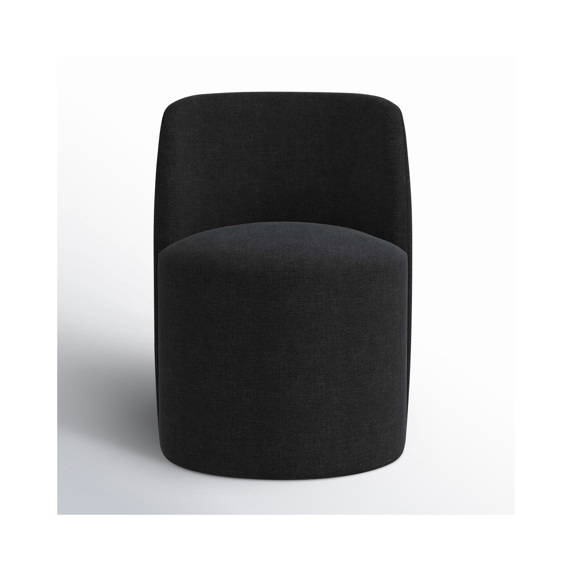 Begonia Dining Chair, Classic Linen Black
