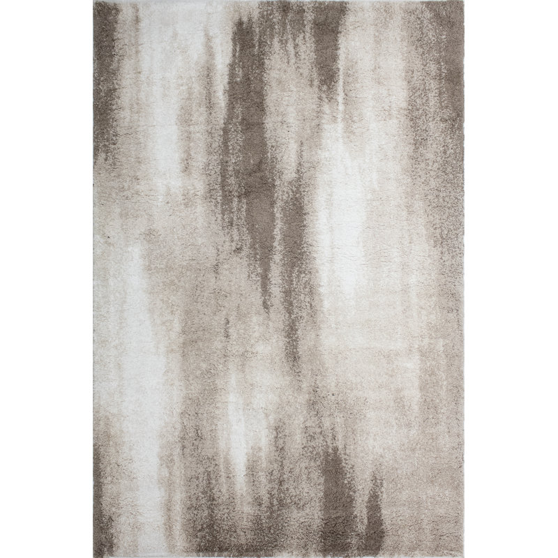 Alban Performance Abstract Indoor Rug, Rectangle 4'3" x 6'0"