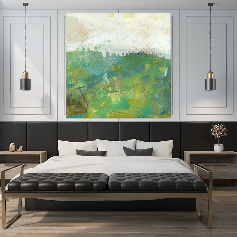 Reproduction d’art sur toile tendue « twink » par sue jachimiec, H 84 po x l 84 po x P 1,5 po