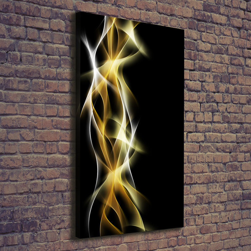 Abstraction Of Light - Wrapped Canvas Print