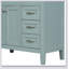 Ensemble de meuble-lavabo 36 po avec lavabo, armoire de salle de bain avec tiroirs, cadre solide et panneau de fibres à densité moyenne (ancien numéro de référence: JL000007AAG)-1256341493