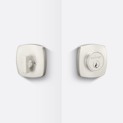 Forma Deadbolt, Satin Nickel