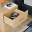 Maybery 2 Drawer Bedside Table-1008690446