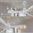 Lahrizi Adjustable Color Temperature 3 Height LED Ceiling Fan Light-462292033-462292034