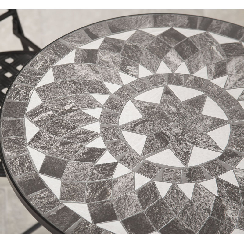 Arlyss 4 - Person Patio Dining Set with Round Table