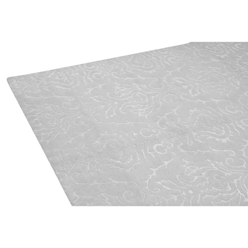 Tapis noué à la main, Rectangle 6 pi x 8 pi 11 po