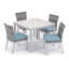 Chaise de patio avec coussin Argento-1187579777