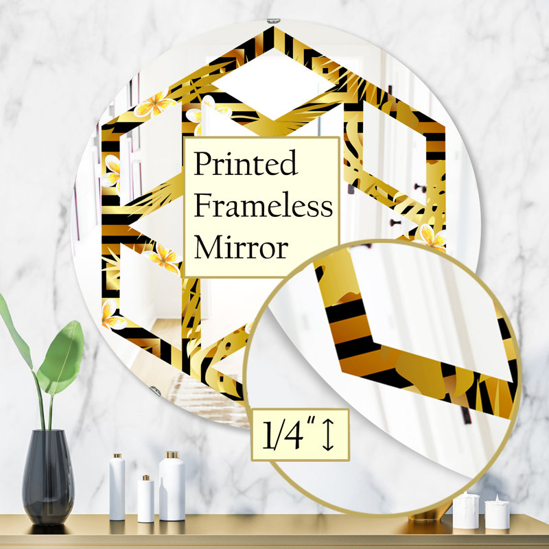 Miroir mural Coastal, H 31,5 po x l po