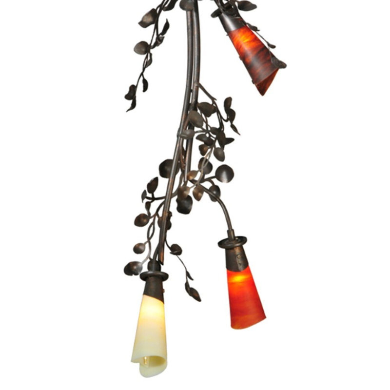 Vinca Vine 12 - Light Chandelier