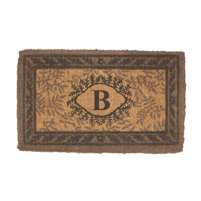 Balmer Floral Outdoor Doormat