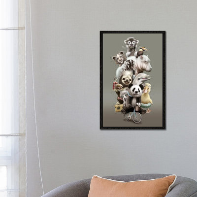 Zoo by Adam Lawless - Print on Canvas