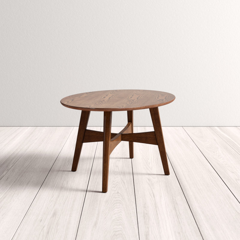 Ensemble de tables basses 2 pièces Gambino, Noyer foncé