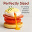 Non Stick 3 Egg Poacher Insert PFOA And BPA Free Fits Pans